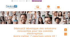 Desktop Screenshot of dedicace-ce.com